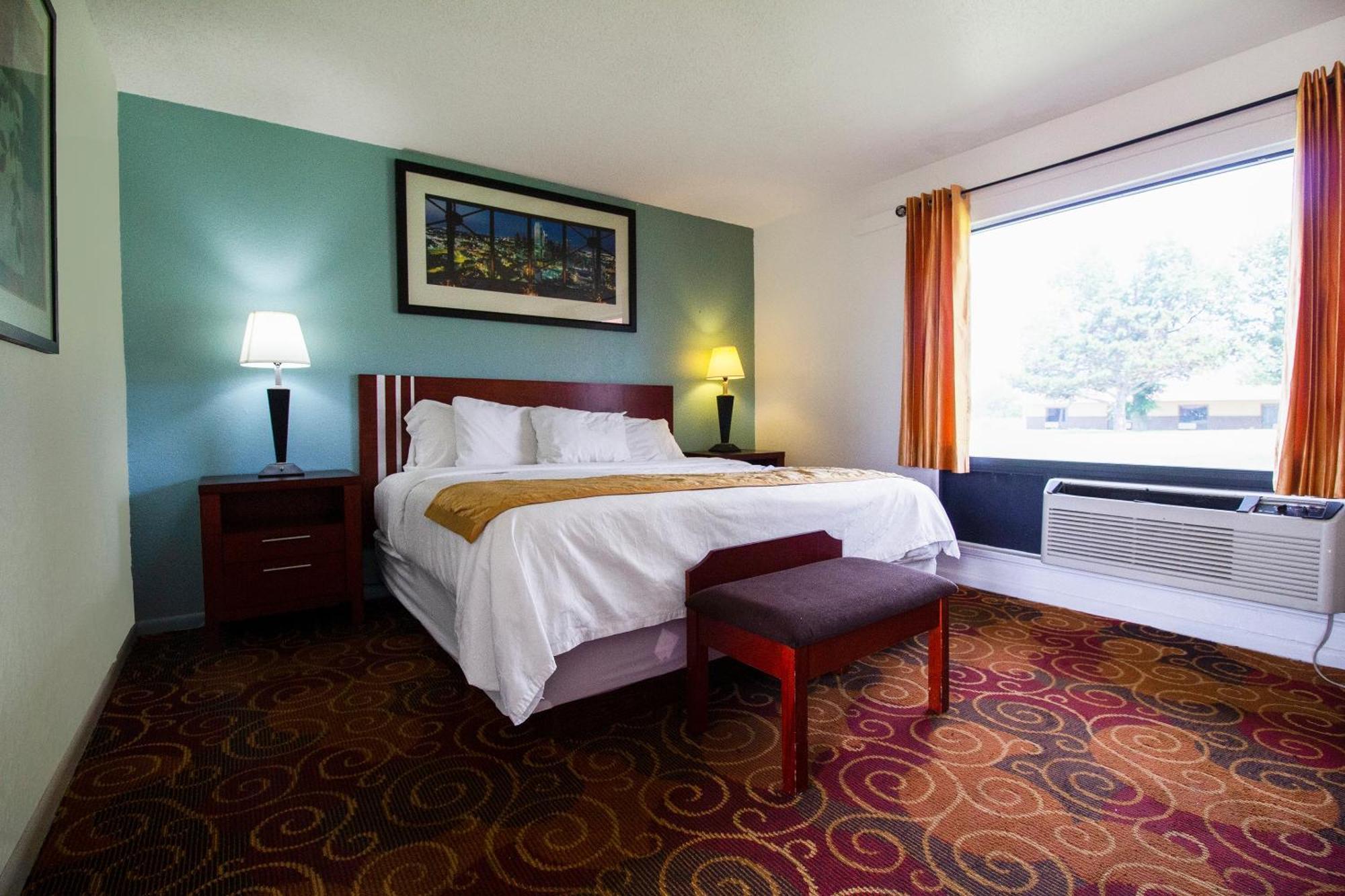 American Best Inn By Oyo I-35 Perry Near Lake Mcmurtry Esterno foto